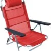 Bo-Camp Beach Chair - Monaco - Aluminium - Rood -Buitenkampeer Winkel 1032x1200 1
