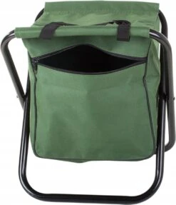 Viskrukje - Visserstoel - Campingstoel - Toeristen Visstoel - Reiskruk - Zak Met Ritssluiting - Opvouwbaar - Draagbaar - 26 CM - Rheme -Buitenkampeer Winkel 1033x1200