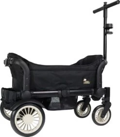 Deryan Luxe Sandy Bolderkar - Duo Buggy - Tandem Buggy - Opvouwbaar - Inklapbare Bolderwagen - Duo Kinderwagen - Zwart -Buitenkampeer Winkel 1048x1200 1