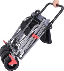 AREBOS Handkar | Transportwagen | Apparatuurwagen | Opvouwbaar | Duwstang| Zwart -Buitenkampeer Winkel 1082x1200 2