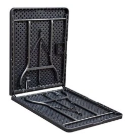 ERRO Vouwtafel - Wickerlook - 180x74cm - Zwart 8 ERRO Vouwtafel - Wickerlook - 180x74cm - Zwart -Buitenkampeer Winkel 1102x1200 2