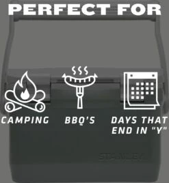 Stanley The Easy Carry Outdoor Cooler 15,1L - Koelbox - Green -Buitenkampeer Winkel 1104x1200