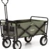 LifeGoods Bolderkar - Opvouwbaar - Draaibare Wielen - 2 Standen - 70KG Draagkracht - Groen -Buitenkampeer Winkel 1109x1200 2