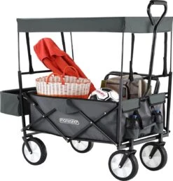 Monzana Bolderkar Opvouwbaar - 100 Liter - Met Afneembaar Dak Grijs 18 Monzana Bolderkar Opvouwbaar - 100 Liter - Met Afneembaar Dak Grijs -Buitenkampeer Winkel 1148x1200 7