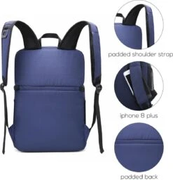 Koeltas Rugzak (28L) - 16 Blikjes - Lunchtas Voor Dames En Heren - Picknicktas - Blauw 13 Koeltas Rugzak (28L) - 16 Blikjes - Lunchtas Voor Dames En Heren - Picknicktas - Blauw -Buitenkampeer Winkel 1159x1200 5