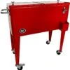 AXI Retro Cooler Rood - Koeler Met Wielen - 76L Inhoud - Koelbox Met Aftapkraan -Buitenkampeer Winkel 1191x1200 1