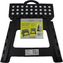 Benson Opstapje 1 Trede Vouwbaar Kunststof - Opstap Voor Caravan Of Camper - Goedgekeurd EN14183 Zwart -Buitenkampeer Winkel 1195x1200 7