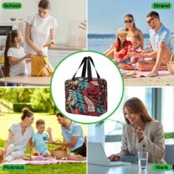 Brisby 4 Laags Geïsoleerde Koeltas - Lunchtas 4 Liter - Jungle -Buitenkampeer Winkel 1197x1200 22