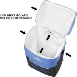 Dutch Mountains Koeltas Rugzak | Cooler Backpack 20 Liter | Picknicktas | Lunchtas | Koelrugzak | Strandtas | Blauw -Buitenkampeer Winkel 1198x1200 4