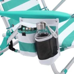 Strandstoel Met Afneembare Hoofdsteun, Draagbare Klapstoel, Campingstoel, Rugleuning Tot 180° Verstelbaar, Met Bekerhouder En Zijvak, Groene En Witte Strepen GCB62JW 15 Strandstoel Met Afneembare Hoofdsteun, Draagbare Klapstoel, Campingstoel, Rugleuning Tot 180° Verstelbaar, Met Bekerhouder En Zijvak, Groene En Witte Strepen GCB62JW -Buitenkampeer Winkel 1199x1200 1