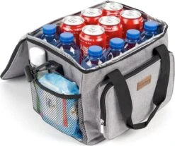 Packaway 4 Laags Geïsoleerde Koeltas - Lunchtas 15 Liter - Grijs -Buitenkampeer Winkel 1200x1006 1