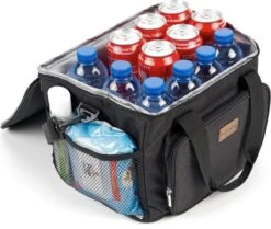 Packaway 4 Laags Geïsoleerde Koeltas - Lunchtas 15 Liter - Zwart -Buitenkampeer Winkel 1200x1014 1