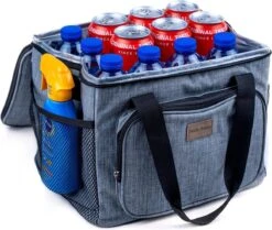 Packaway 4 Laags Geïsoleerde Koeltas - Lunchtas 15 Liter - Grijs -Buitenkampeer Winkel 1200x1015 1