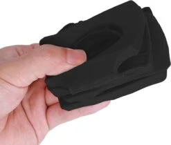 Kwmobile 1x Opvouwbare Houder Voor Flessen En Blikjes - Voor Koelkast En Voorraadkast - Siliconen Flessenhouder In Zwart - 31 X 9,5 X 1 Cm -Buitenkampeer Winkel 1200x1021 1