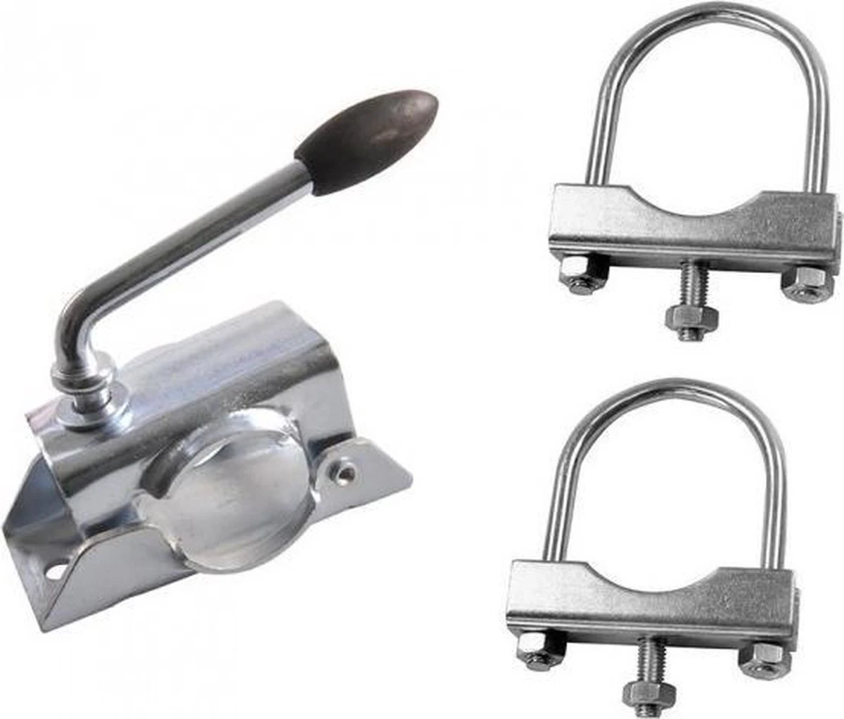 PROPLUS Pro Plus Klem Voor Neuswielen Of Steunpoten Ø 48 Mm - Met U-Beugel 60/70 Mm - 2 Stuks 10 PROPLUS Pro Plus Klem Voor Neuswielen Of Steunpoten Ø 48 Mm - Met U-Beugel 60/70 Mm - 2 Stuks - Afbeelding 8