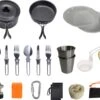 Hikr® Camping Pannenset - Complete 22-delige Kookset - Lichtgewicht - Kookgerei Servies - Outdoor - BPA-vrij - Keukengerei Set -Buitenkampeer Winkel 1200x1027 3