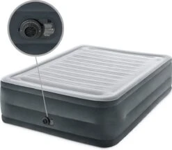 Intex Luchtbed - 2-Persoons - 152 X 203 X 33 Cm - Grijs - Met Ingebouwde Pomp, Hoeslaken Wit En Reparatieset 19 Intex Luchtbed - 2-Persoons - 152 X 203 X 33 Cm - Grijs - Met Ingebouwde Pomp, Hoeslaken Wit En Reparatieset -Buitenkampeer Winkel 1200x1047 3