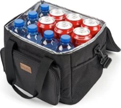 Packaway 4 Laags Geïsoleerde Koeltas - Lunchtas 15 Liter - Zwart -Buitenkampeer Winkel 1200x1063 2