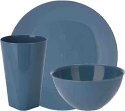 Serviesset 24-delig - Kunststof - Petrol - 8 Personen -Buitenkampeer Winkel 1200x1066 4