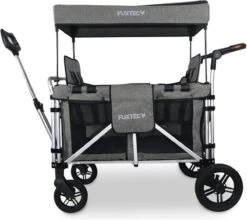 FUXTEC Bolderkar FX-CTXL900 - Premium Grijs - Nu Voor Maximaal 4 Kinderen -Buitenkampeer Winkel 1200x1069
