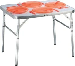 Merkloos Campingtafel - Opklapbaar - 75 X 55 X 70 Cm - Compact - Met Handvat -Buitenkampeer Winkel 1200x1071