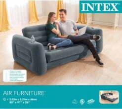 Intex Luxe Bankstel / Opblaasbare Slaapbank - 2-persoons - 203x224x66 Cm -Buitenkampeer Winkel 1200x1072 2