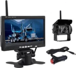 BrandWay Draadloze Auto Achteruitrijcamera Set Met Nachtzicht En 7 Inch Scherm - Achteruitrij Camera Draadloos Voor Auto / Camper / Caravan / Vrachtwagen / Landbouw -Buitenkampeer Winkel 1200x1074 5