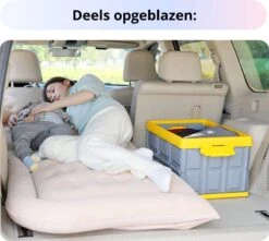 Opblaasbaar Auto Matras - Auto Luchtbed Grijs - Achterbank En Achterbak - Tweepersoons 3-in-1 Universeel Automatras - Inclusief Elektrische Pomp En Accessoires - Kampeer Luchtbed Voor Reizen -Buitenkampeer Winkel 1200x1076 4