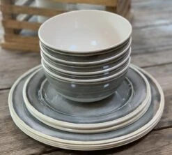 RJRQuality Camping Servies - 12 Delig – 100% Melamine Servies Set – Campingservies – Melamine Borden -Buitenkampeer Winkel 1200x1078