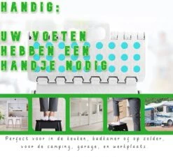 Splendole Opstapje Inklapbaar Caravanopstapje - Opvouwbaar - 100 Kg - Blauwe Krukje -Buitenkampeer Winkel 1200x1094 10