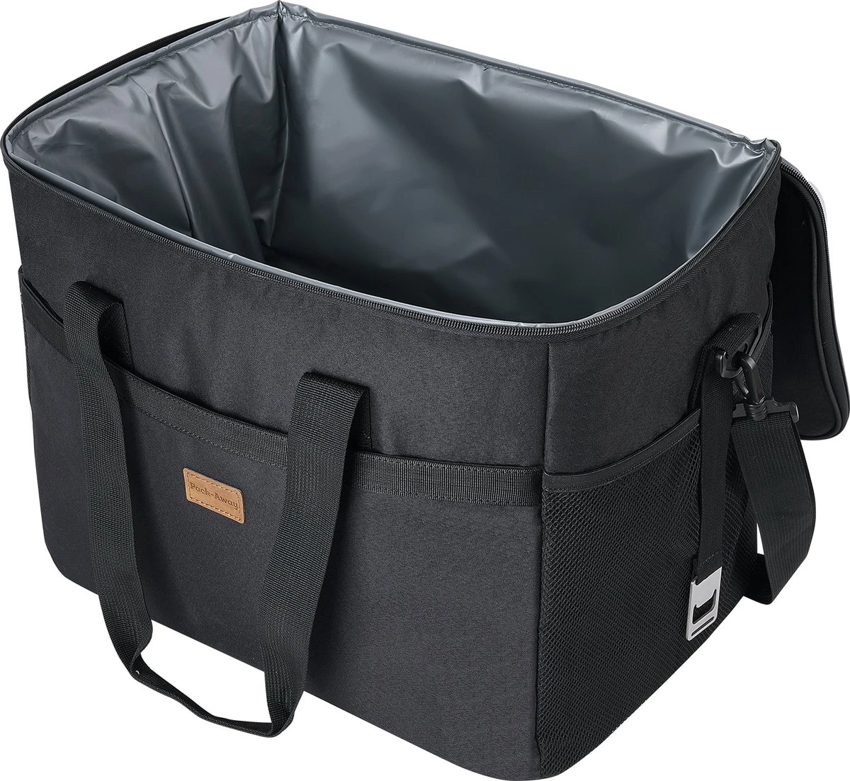 Packaway 4 Laags Geïsoleerde Koeltas - Lunchtas 40 Liter - Zwart 4 Packaway 4 Laags Geïsoleerde Koeltas - Lunchtas 40 Liter - Zwart - Afbeelding 2