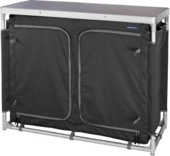 Campart Campingkeuken KI-0734 - Campingkast Groot - 4 Verstelbare Poten - Opvouwbaar En Lichtgewicht - Inclusief Opbergtas - Grijs -Buitenkampeer Winkel 1200x1105 3