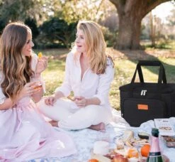 Lunchtas - Koeltas Voor Dames En Heren - Cool Bag - 4 Laags Geïsoleerde Koeltas - Kleine Cooler - Lunch Box - Lunchtas 15 Liter- Zwart -Buitenkampeer Winkel 1200x1107 2