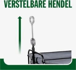 Hoogwaardige Bolderkar Opvouwbaar - Antraciet - Kinderen - Baby - Opslagkar - Bolderwagen - Tuinkar - Bolderkarren -Buitenkampeer Winkel 1200x1107 6