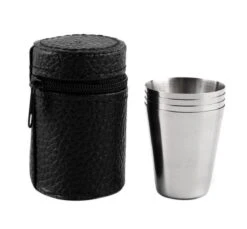 6x Rvs Shot Bekertjes - Borrelglaasjes - Thee/ Koffie Beker - Shotjes Met Leren Case - Bekers 30 ML -Buitenkampeer Winkel 1200x1111 16