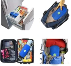 YOUSHARES Insuline Koeltas Diabetici Tas - Medicijnen Diabetici Geïsoleerde Draagbare Koeltas Voor Insuline Pen En Diabetes Koeltas Met 2 Koelaccu's (blauw) -Buitenkampeer Winkel 1200x1116 1