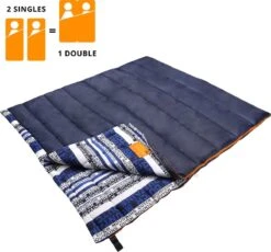 Dutch Mountains Slaapzak Goeree XL - Kussen 25x15cm - 220x90cm Katoenen Slaapzak - Tochtstrip -Buitenkampeer Winkel 1200x1118 4