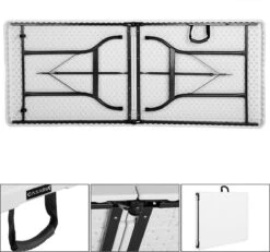 Casaria Tuintafel Opvouwbaar – Met Draaggreep 220x70 Cm – Wit 17 Casaria Tuintafel Opvouwbaar – Met Draaggreep 220x70 Cm – Wit -Buitenkampeer Winkel 1200x1121 2