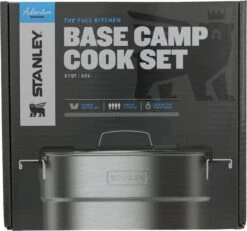 Stanley The Full Kitchen Base Camp Cook Set 3,5L - Campingkookset - Stainless Steel -Buitenkampeer Winkel 1200x1123 5