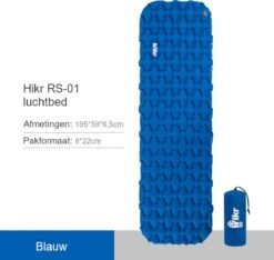 Hikr® Luchtbed - Slaapmat - Opblaasbaar Matras - Lichtgewicht - Outdoor - Camping - Hiking & Wandelen -Buitenkampeer Winkel 1200x1138 2