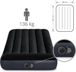 Intex Pillow Rest Classic Twin Luchtbed - 1-persoons - 99x191x25cm -Buitenkampeer Winkel 1200x1148 1