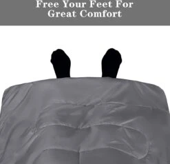 Meisterhome® Mummy Slaapzak - Kamperen - Antraciet - Ca. 220 X 75 Cm - Incl. Draagtas -Buitenkampeer Winkel 1200x1157 3