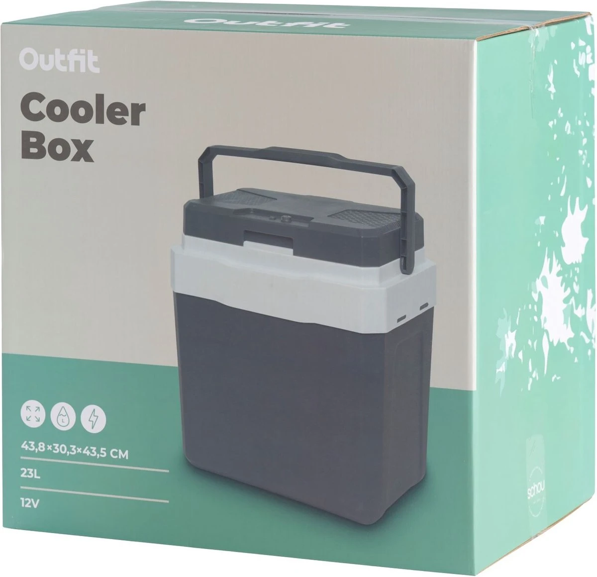 Day Thermo-elektrische Koelbox - 23 Liter - 12v/230v - Camping Koelkast 6 Day Thermo-elektrische Koelbox - 23 Liter - 12v/230v - Camping Koelkast - Afbeelding 4