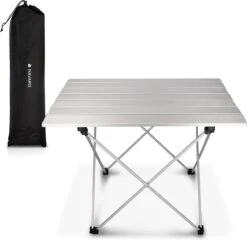 Navaris Campingtafel - Inklapbaar Campingtafeltje Van Aluminium - Opvouwbare Tafel Inclusief Draagtas - Picknicktafel - Zilver 13 Navaris Campingtafel - Inklapbaar Campingtafeltje Van Aluminium - Opvouwbare Tafel Inclusief Draagtas - Picknicktafel - Zilver -Buitenkampeer Winkel 1200x1164