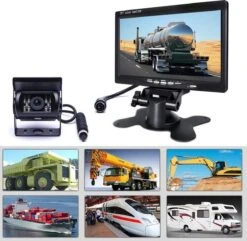 BrandWay Bedrade Achteruitrijcamera Set Met 7 Inch Scherm - Achteruitrij Camera Bedraad Voor Auto - Camper - Caravan - Vrachtwagen - Landbouw -Buitenkampeer Winkel 1200x1170 8
