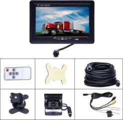BrandWay Bedrade Achteruitrijcamera Set Met 7 Inch Scherm - Achteruitrij Camera Bedraad Voor Auto - Camper - Caravan - Vrachtwagen - Landbouw -Buitenkampeer Winkel 1200x1173 3