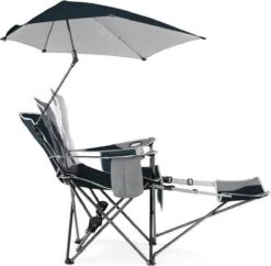 Sport-Brella Verstelbare Campingstoel Met Parasol - Strandstoel - Visstoel -Buitenkampeer Winkel 1200x1176