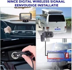 Nince ARC1 Draadloze Achteruitrijcamera Draadloos 2022 Model - 5 Inch Digitale Achteruit Rijcamera Met IR Nachtzicht - 2 Kanaals -Buitenkampeer Winkel 1200x1178 17