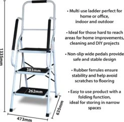 Aidapt Opstapkruk Met Leuning - 3 Treden -Buitenkampeer Winkel 1200x1182 14