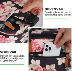 Brisby 4 Laags Geïsoleerde Koeltas - Boodschappentas 21 Liter - Bloemetjes -Buitenkampeer Winkel 1200x1182 2